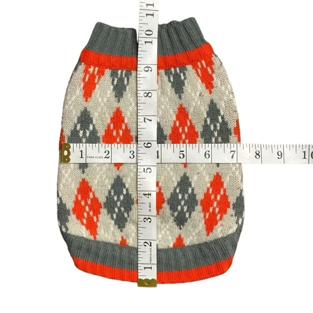 BLUEBERRY Jacquard Knit Dog Sweater